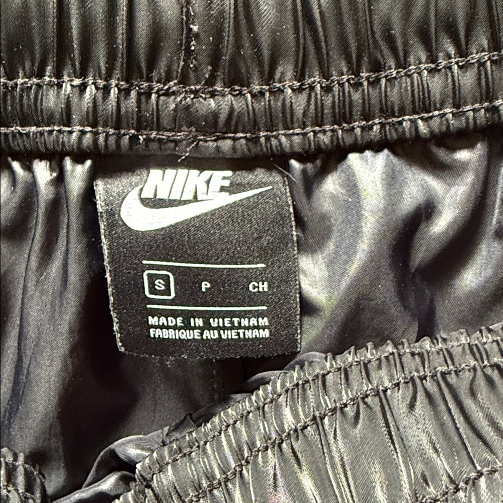 Nike Air Sheen Black Joggers - Picture 2 of 8